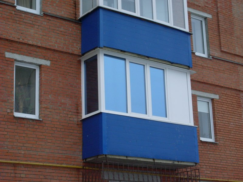 Остекление балкона