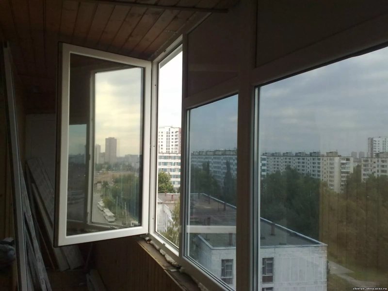 Алюминиевое остекление балкона