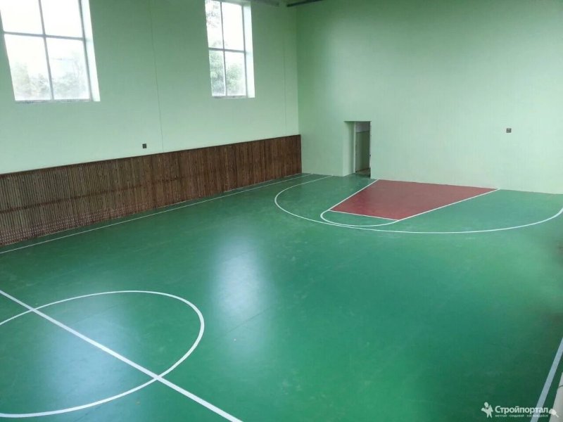 Спортивный линолеум для спортзала