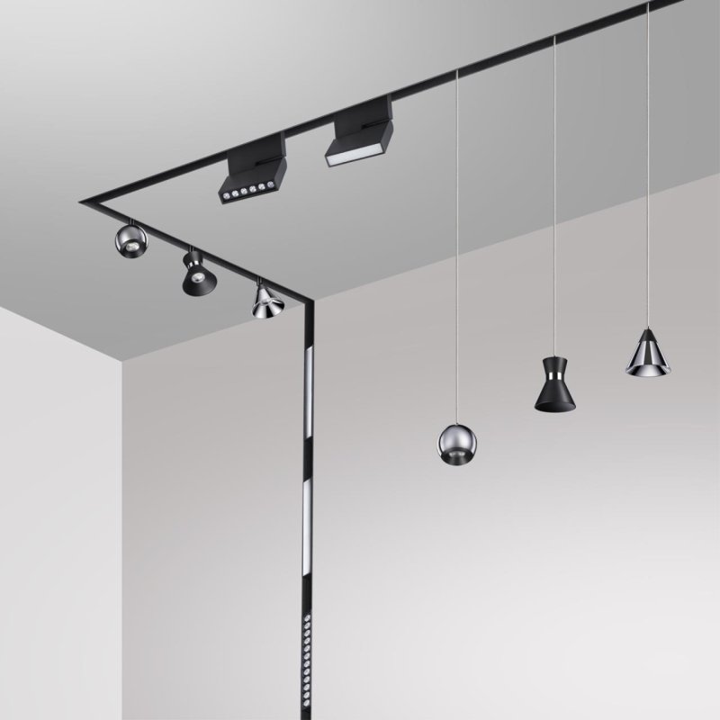 Трековые светильники novotech flum