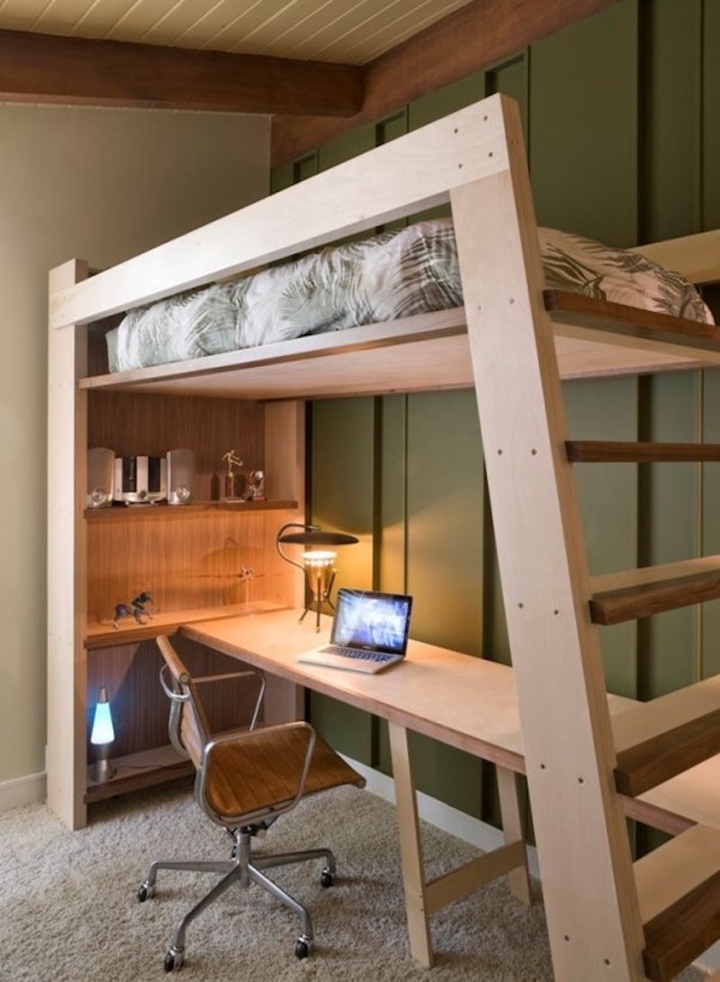 Loft bed кровать чердак
