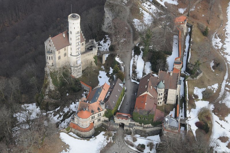 Замок лихтенштейн schloss lichtenstein