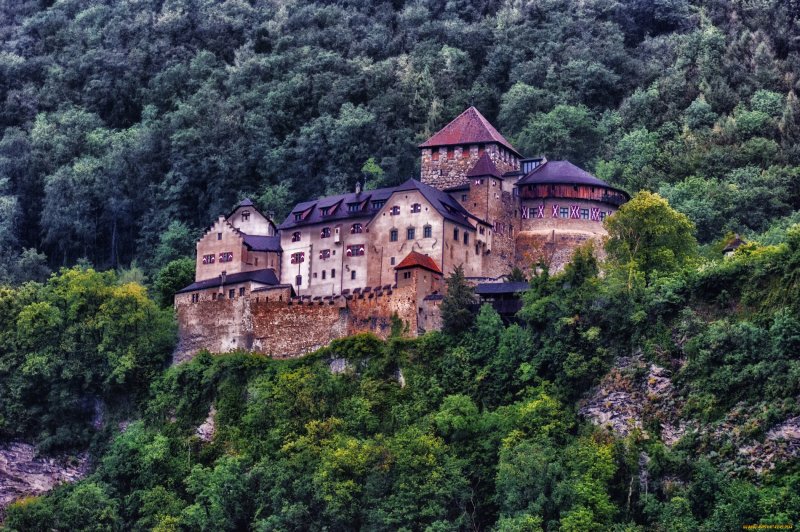 Вадуц княжеский замок