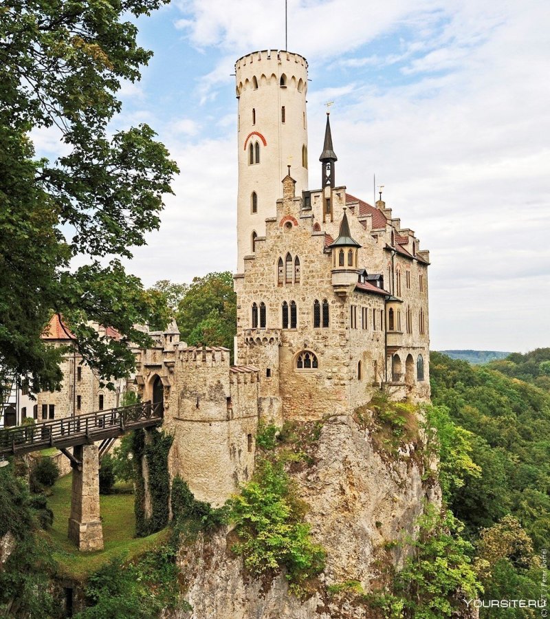 Замок лихтенштейн schloss lichtenstein