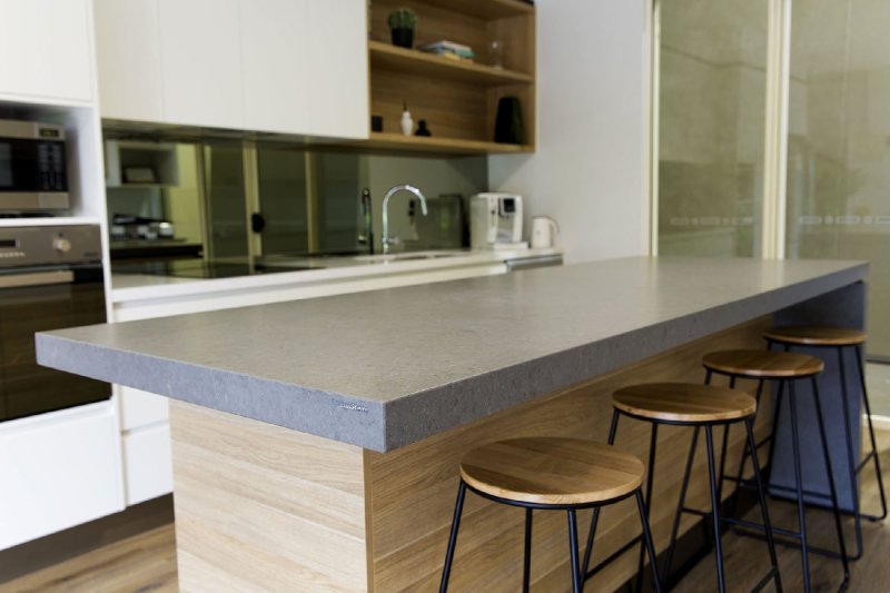 Кварц technistone noble concrete grey