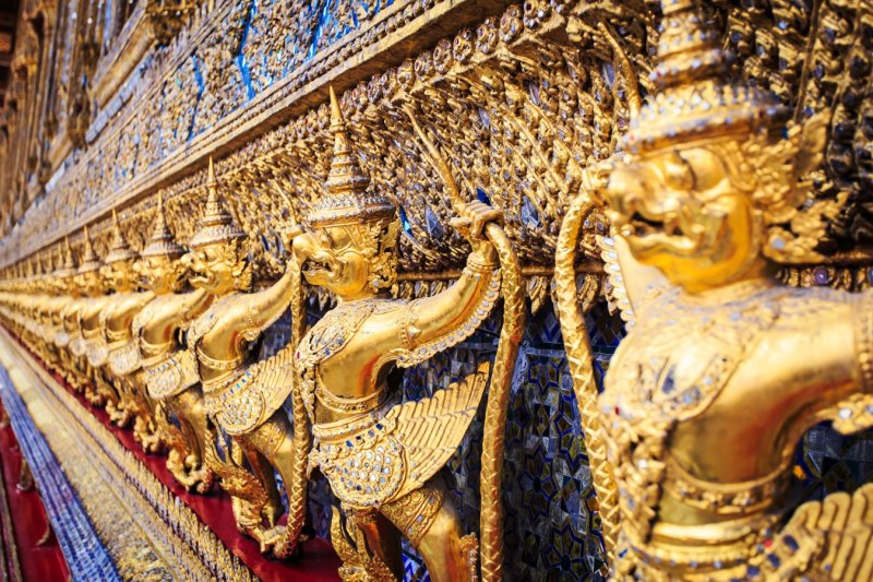Wat phra kaew bangkok thailand