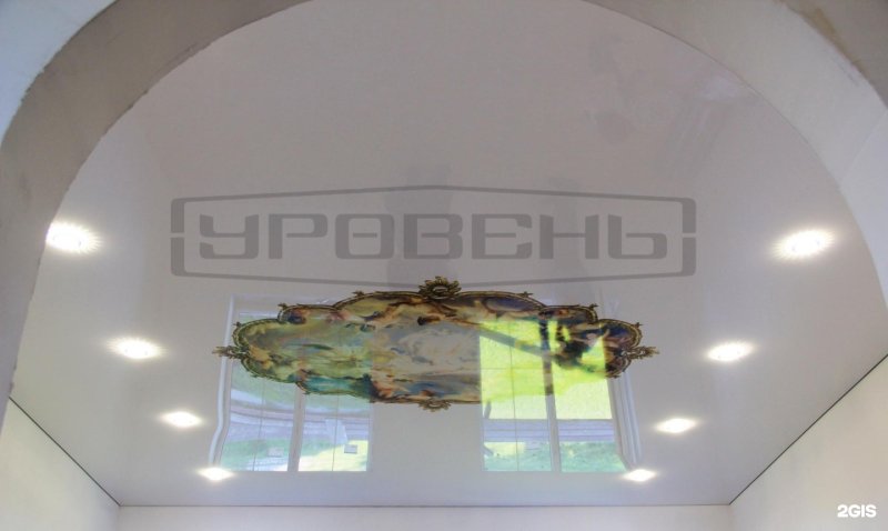 Натяжной потолок с фотопечатью