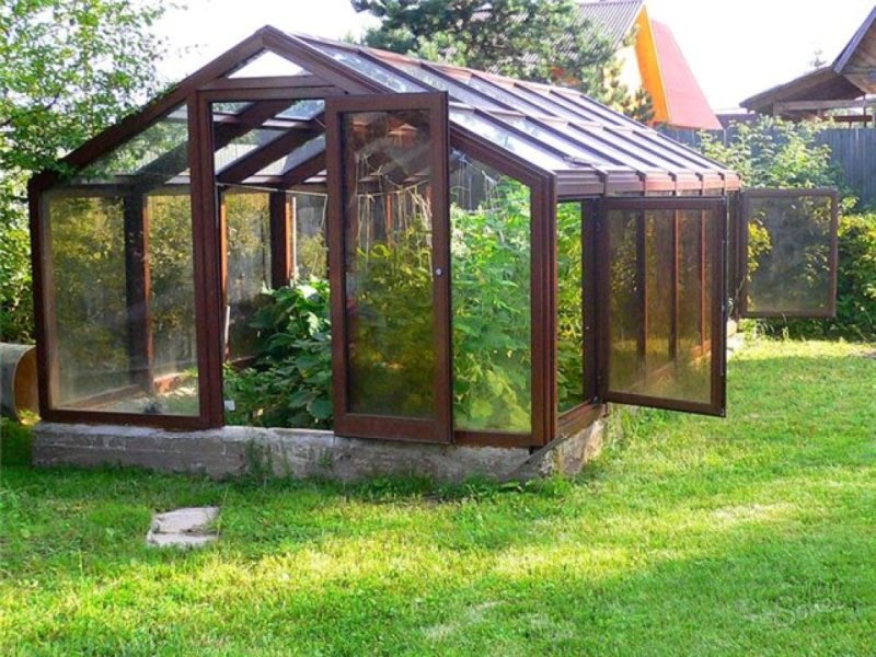 Стеклянная теплица