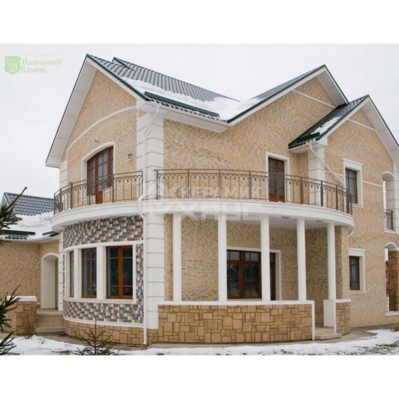 Фасадная панель docke stein янтарный