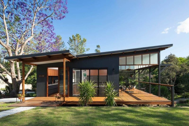 Barn house односкатный