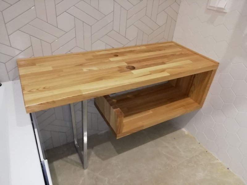 Мебель для ванной из дерева