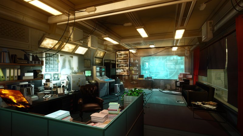 Deus ex human revolution интерьеры