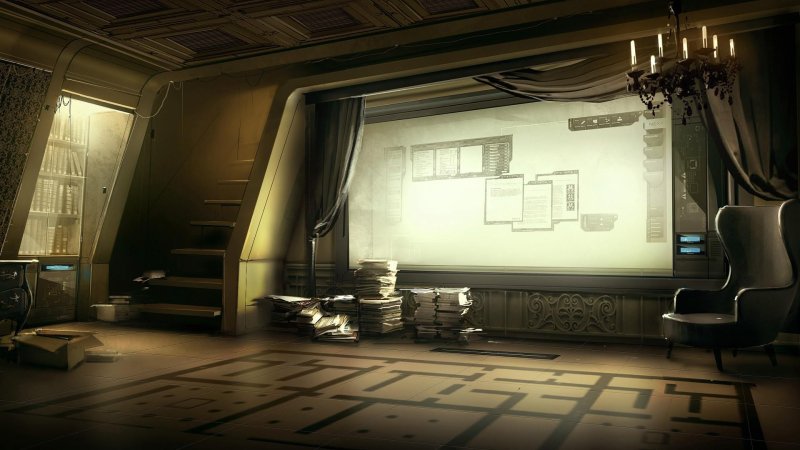 Deus ex human revolution интерьеры