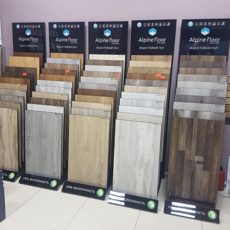 Alpine floor стенды