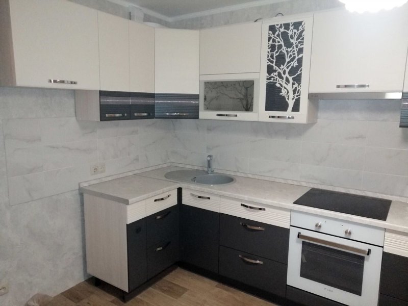 Давита мебель кухня графит
