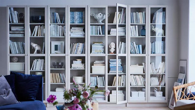 Книжный шкаф ikea билли