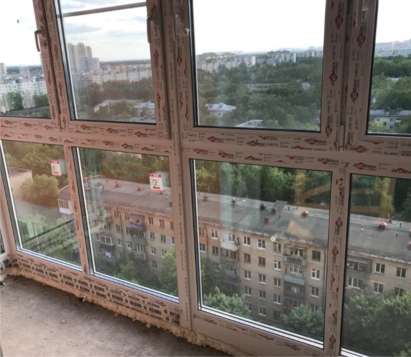 Панорамное остекление рехау