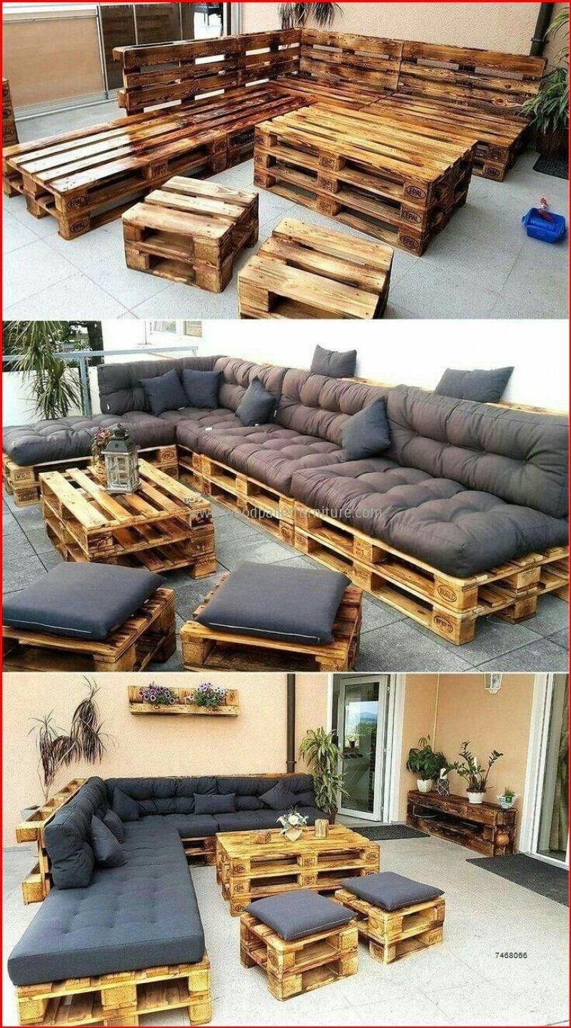 Мебель из поддона