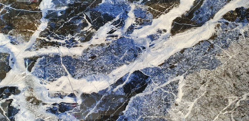 Sodalite blue мрамор