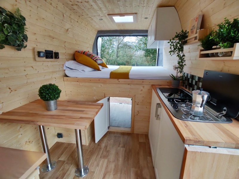 Camper van conversion