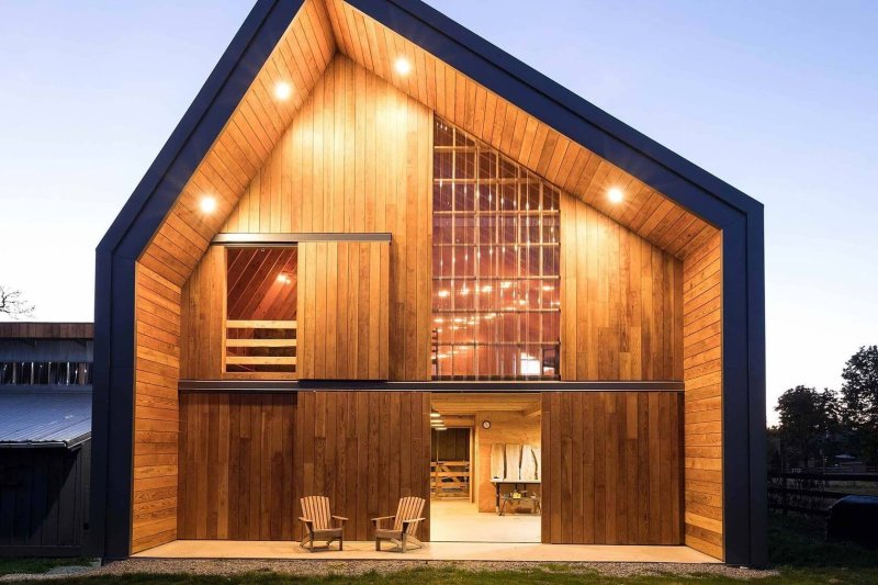 Дом сарай barn house