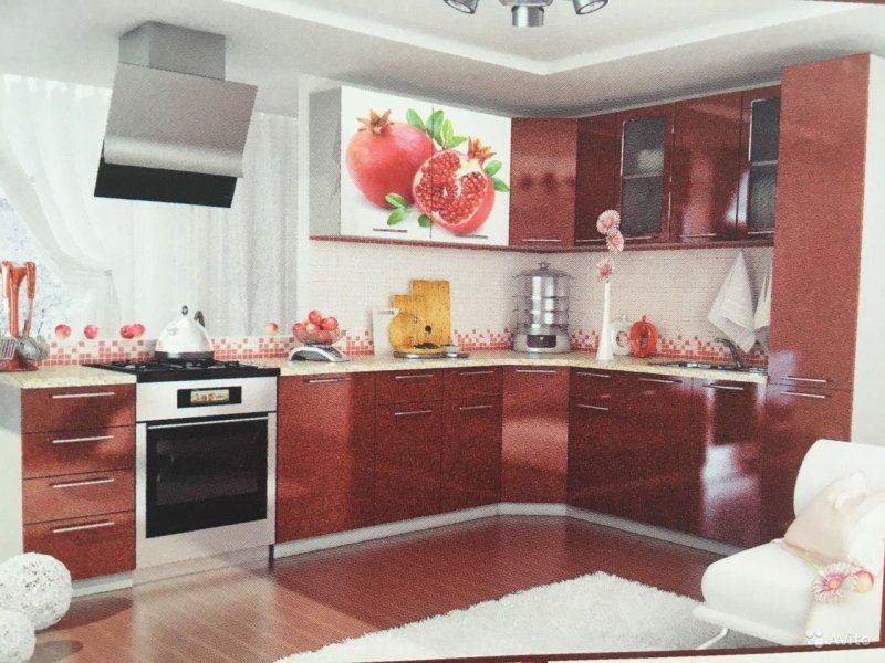 Кухня софия олива гранат