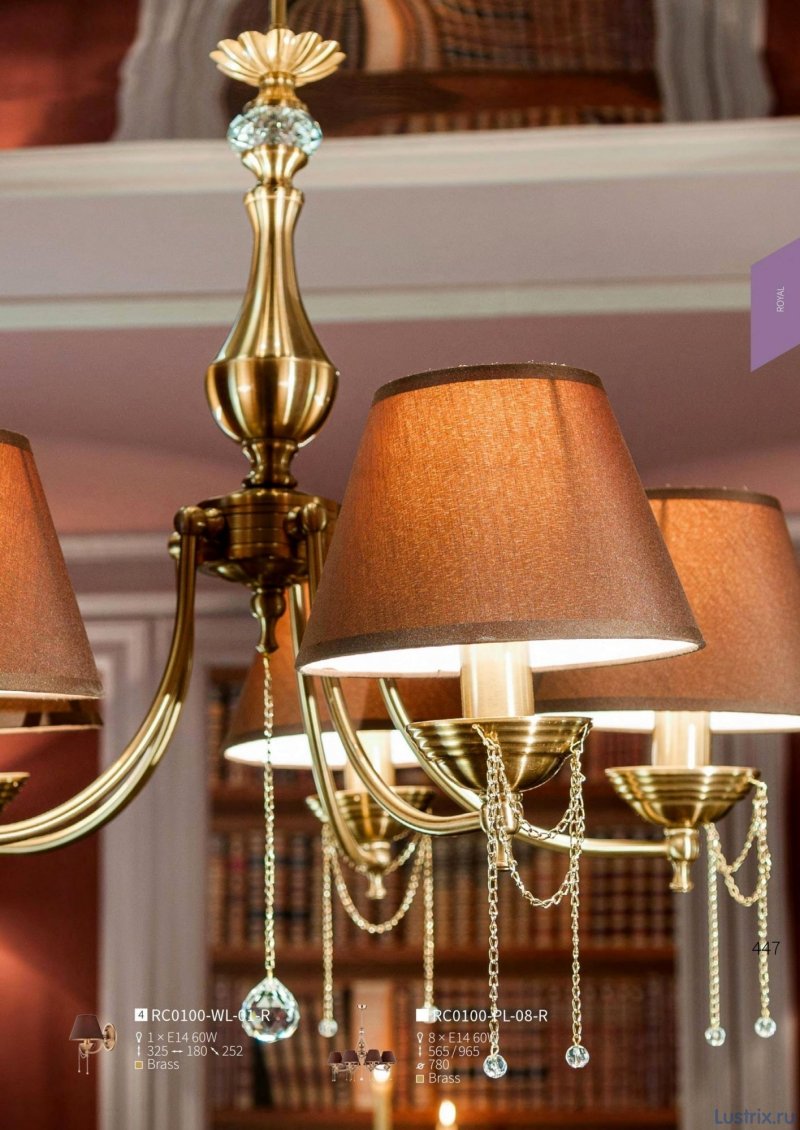 Подвесная люстра maytoni chester rc0100pl05r
