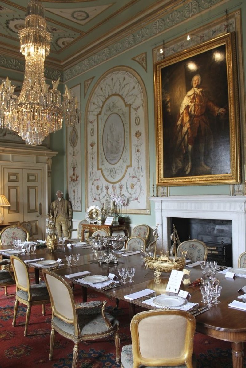 Замок leeds castle интерьер