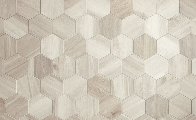 Плитка напольная hexagon wood