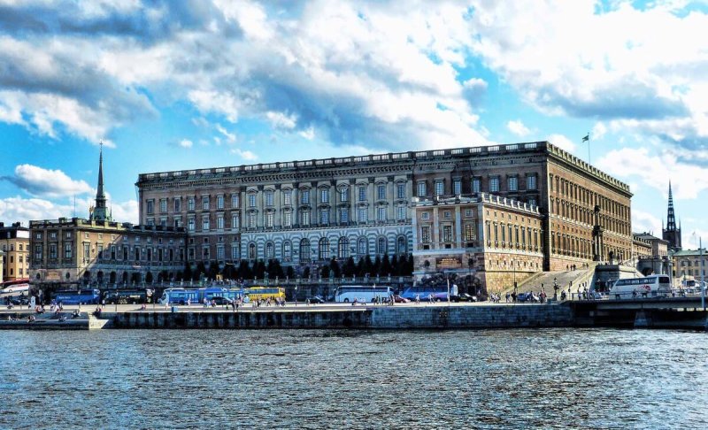 Королевский дворец в стокгольме швеция