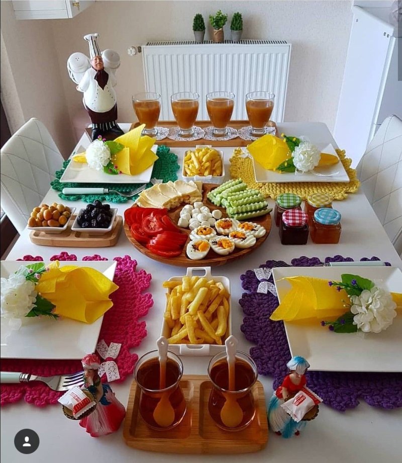 Детский стол на праздник