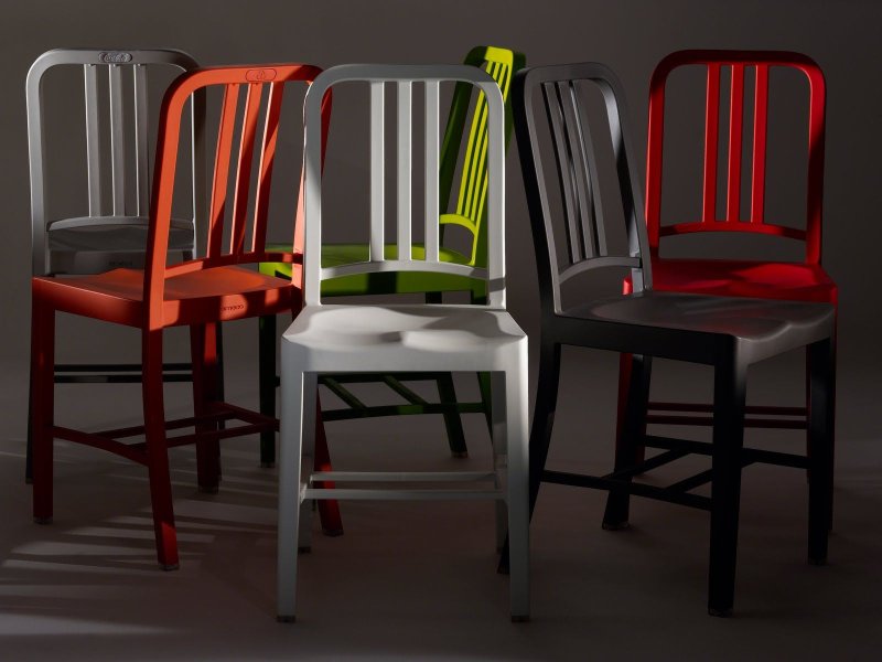 Emeco navy chair