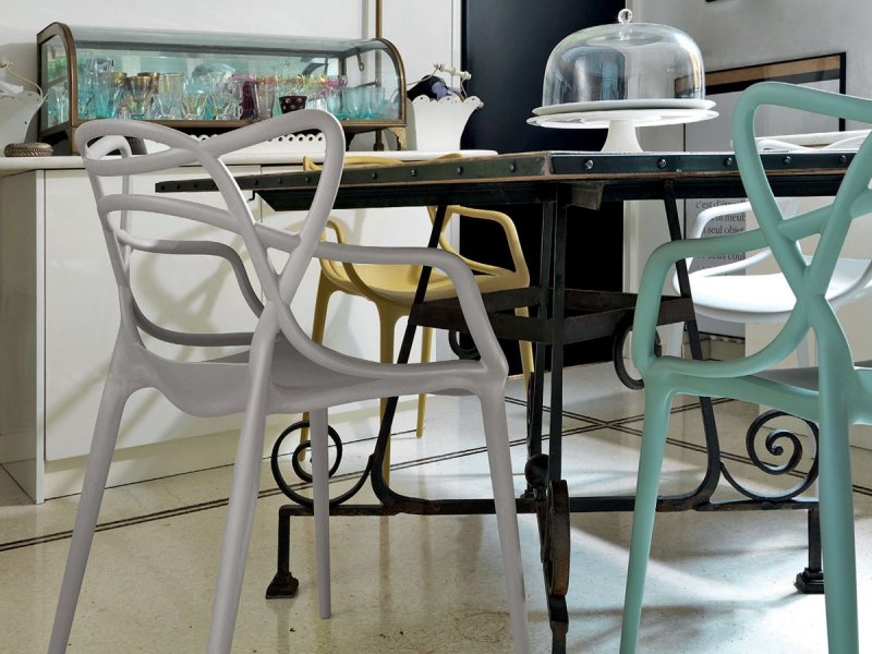 Стул masters белый philippe starck