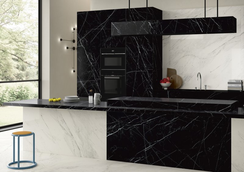 Sapienstone dark marquina polished