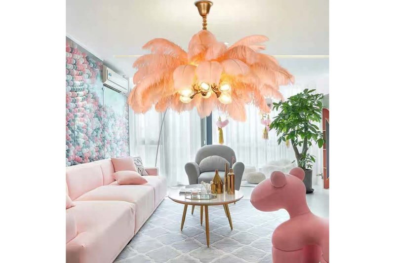 Feather chandeliers люстра