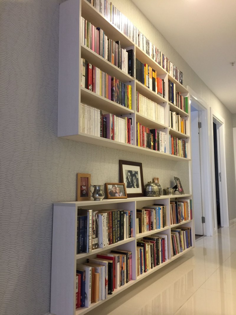 Дизайн книжной полки