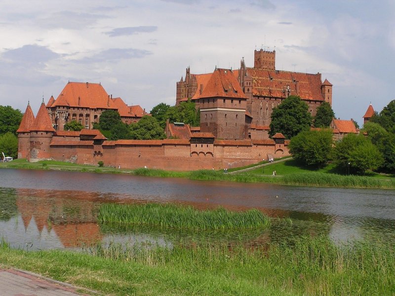 Castle of the teutonic order in malbork