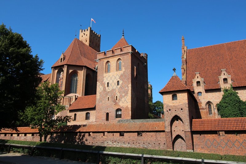 Castle of the teutonic order in malbork