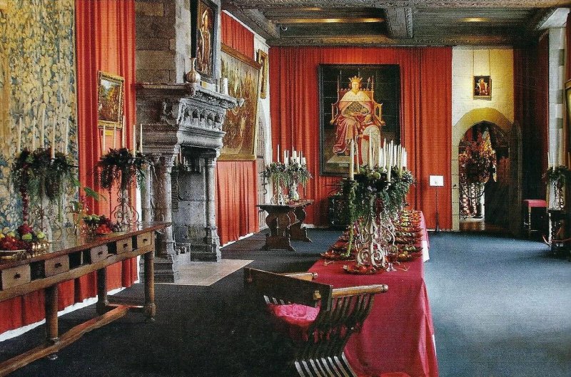 Замок leeds castle интерьер