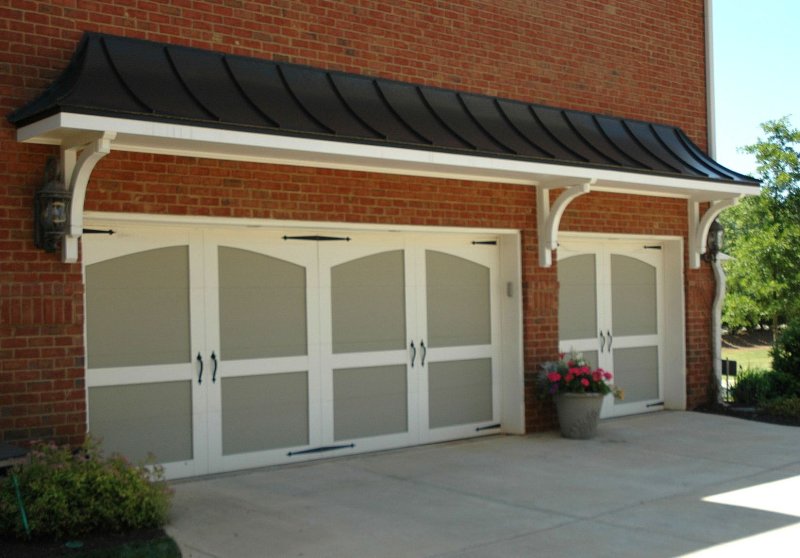 Wood garage doors