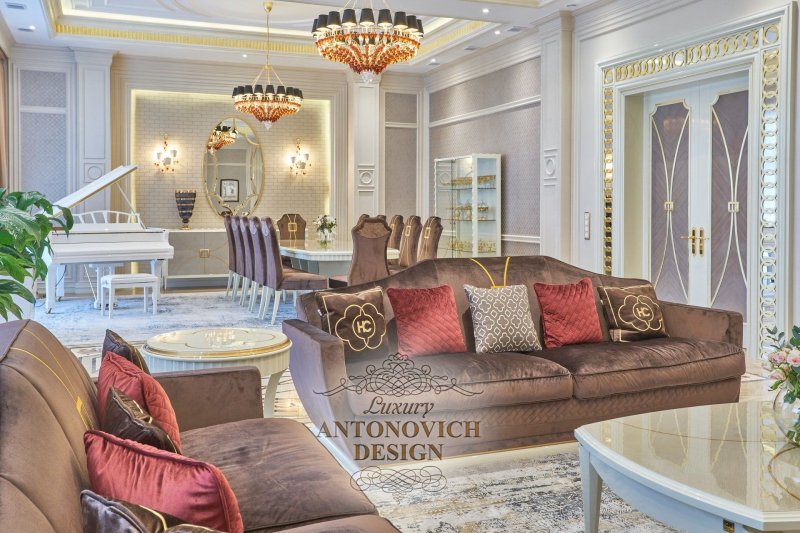 Роскошный дворец - luxury antonovich design
