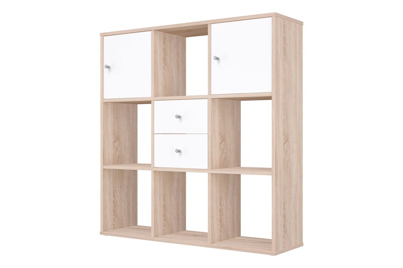 Стеллаж polini home smart кубический 16 секции