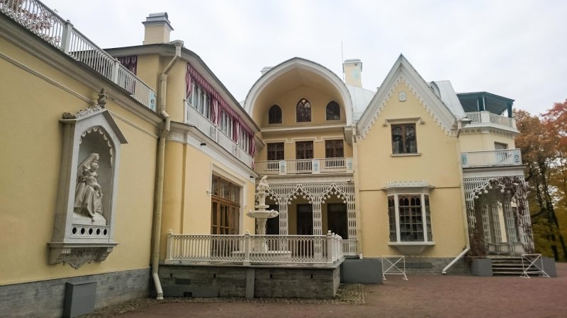 Коттедж александрия петергоф музей