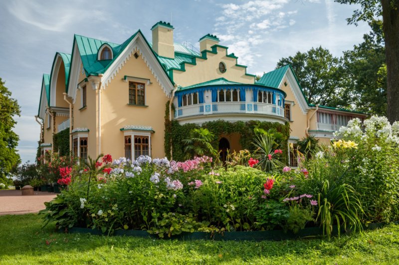 Александрия петергоф дворец коттедж