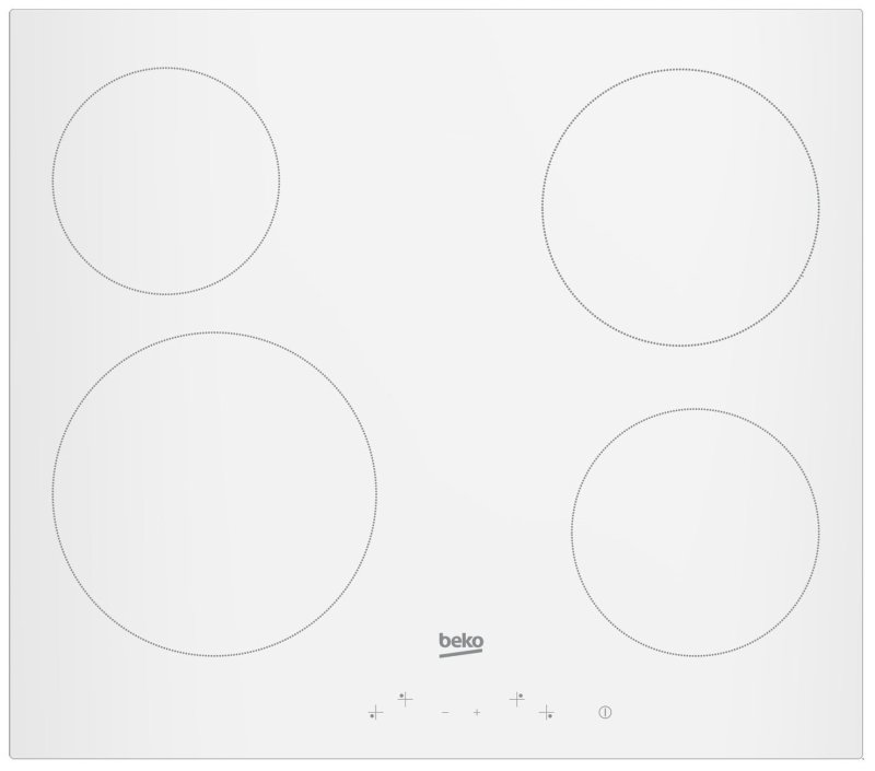 Встраиваемая электрическая варочная панель beko