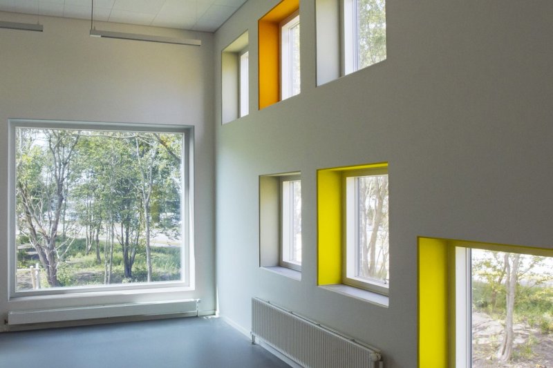 International school in ikastbrande cf mller architects проект