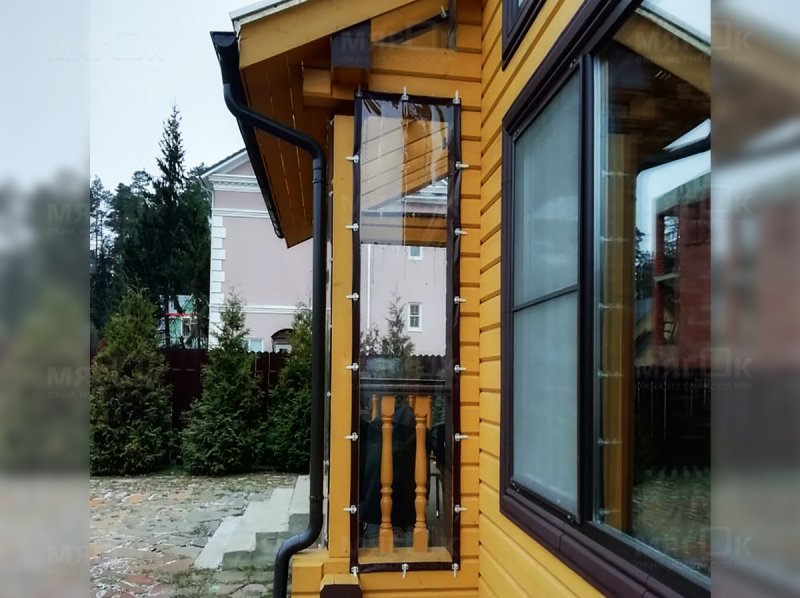 Мягкие окна для веранды