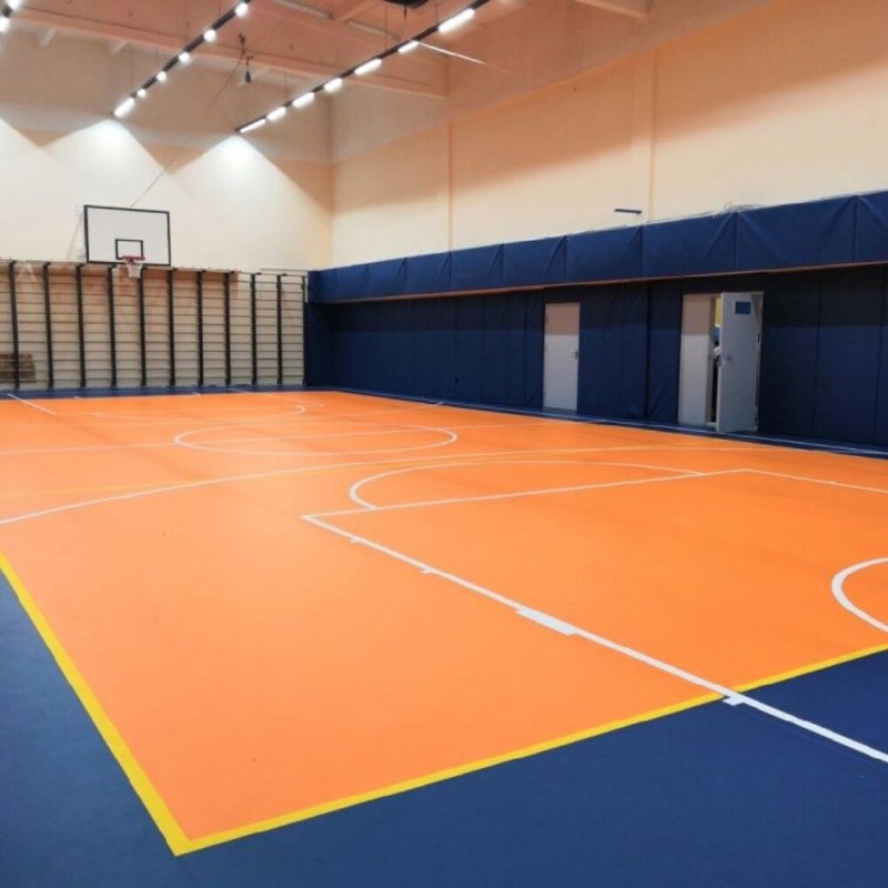 Спортивное покрытие для спортзала таркетт