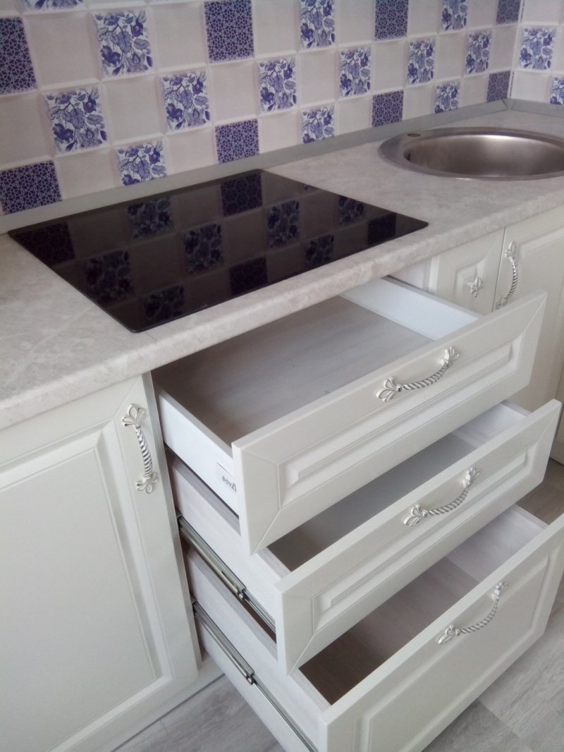 Кухни с патиной