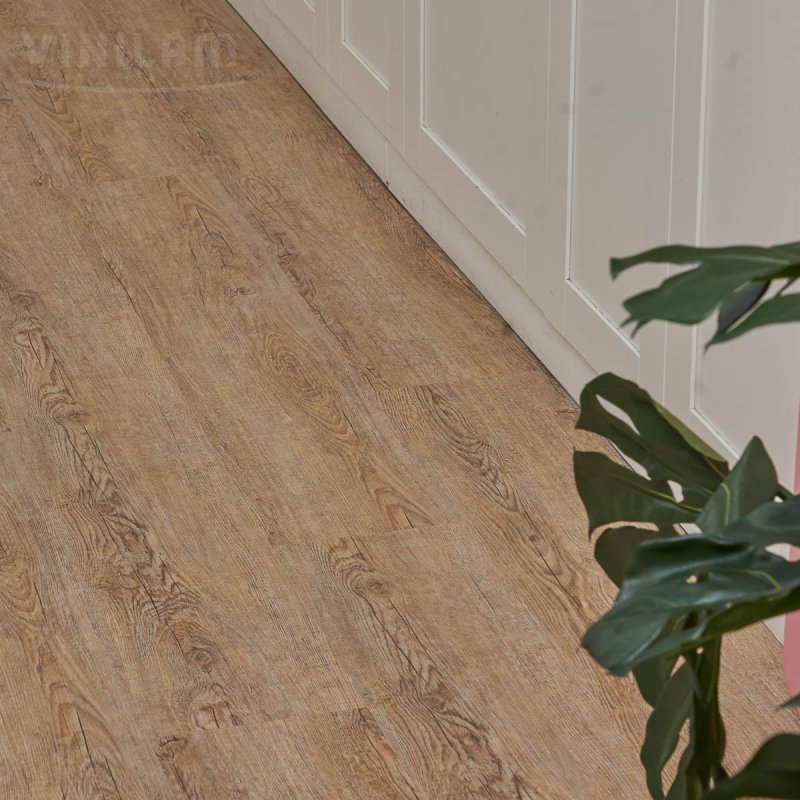 Виниловый ламинат ceramo vinilam wood spc дуб